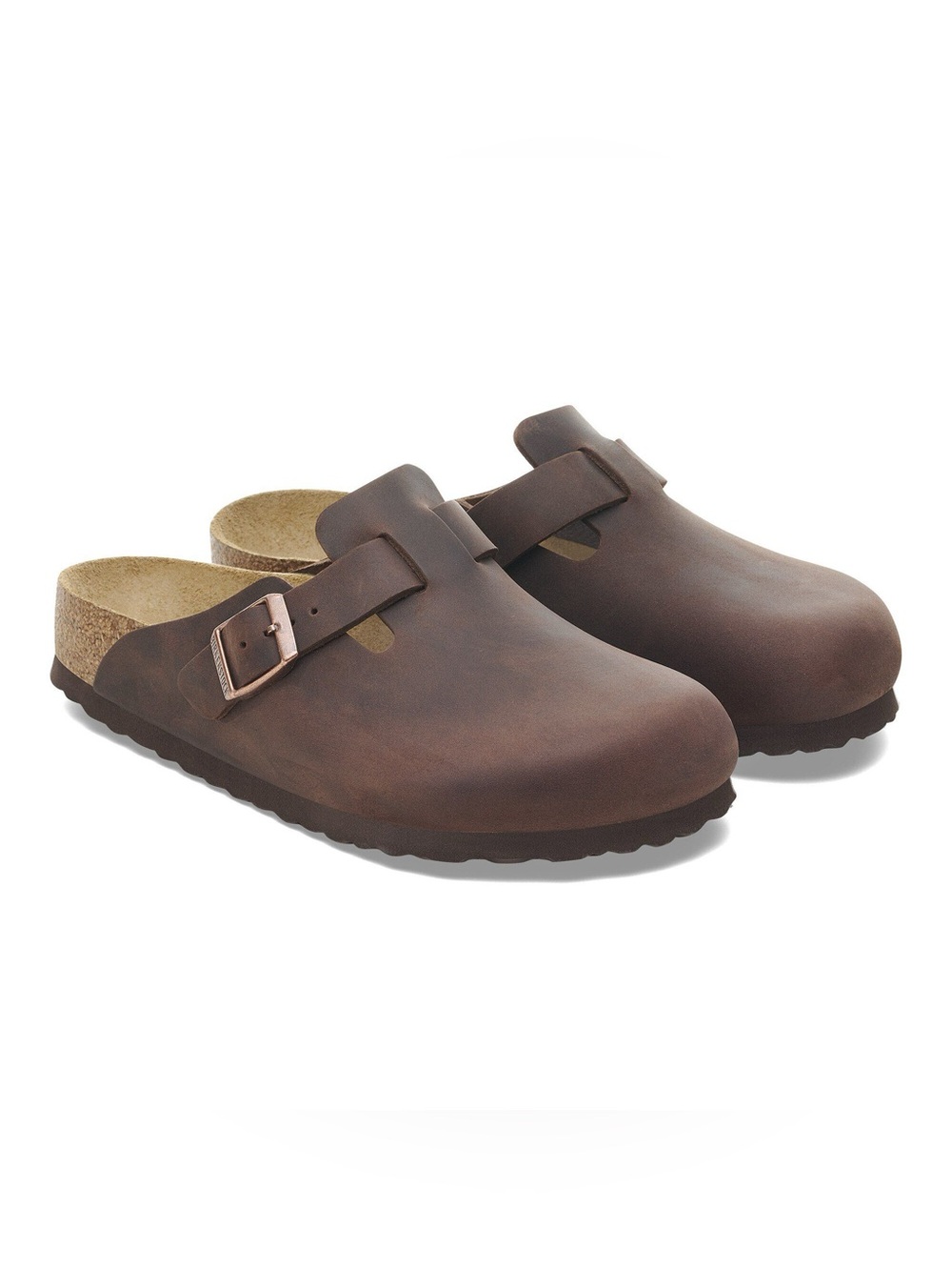 Birkenstock Brown Slip-On Clogs